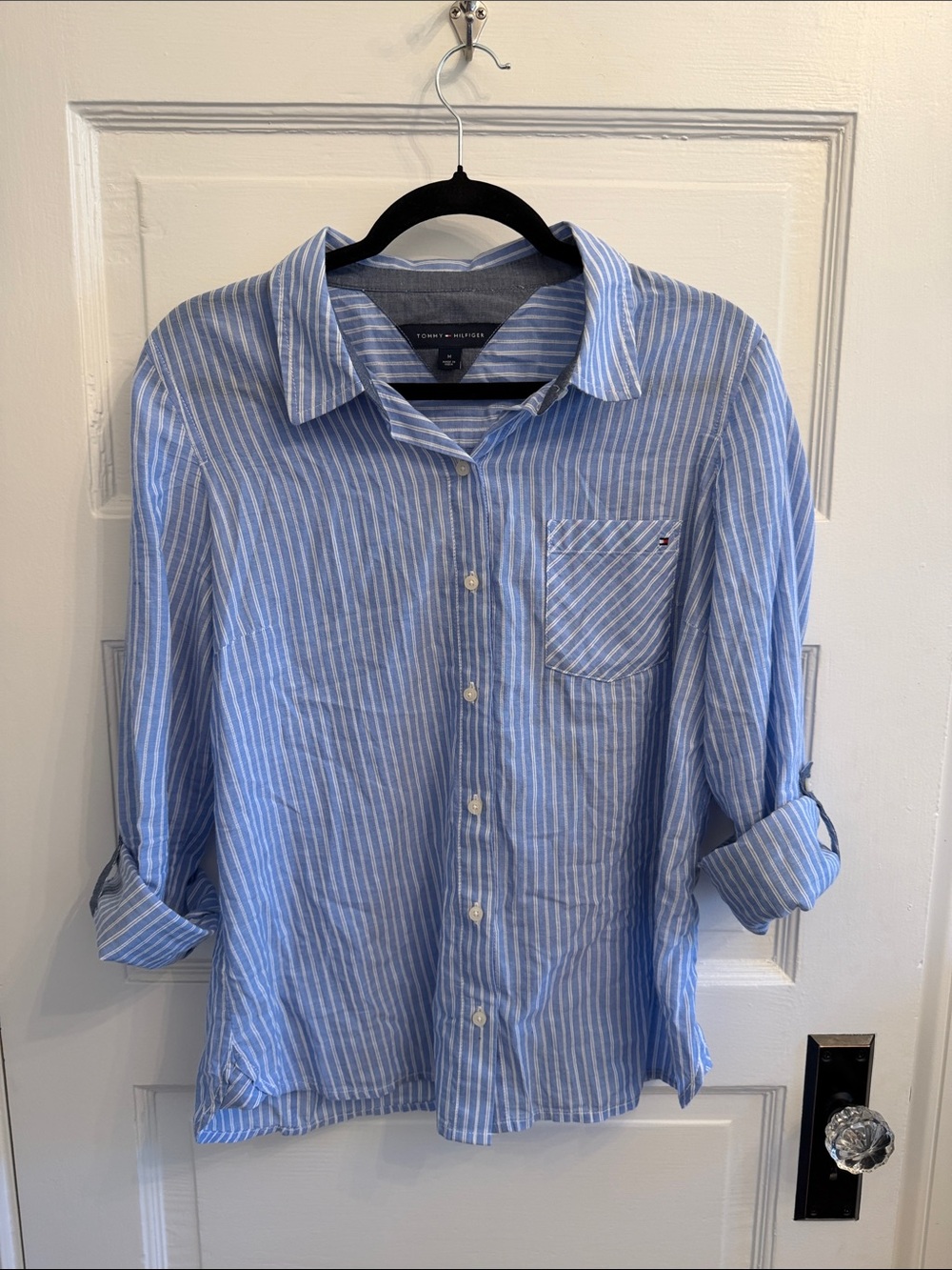 Tommy Hilfiger 100% Cotton Lightweight Button up